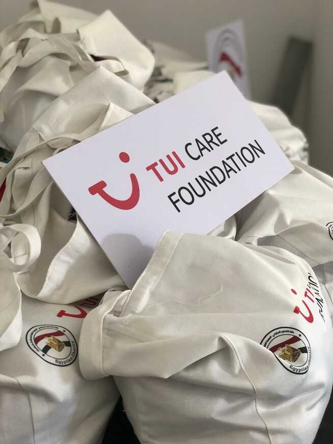 TUI Care Foundation Food Bank Egypt2